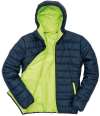 RS233M R233M Result Core Soft Padded Jacket Navy / Lime Green colour image